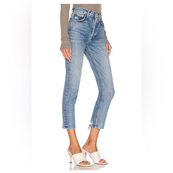 Riley High Rise Straight Crop in Endless NWOT - Picture 3 of 4